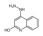 4-hydrazinyl-1H-quinolin-2-one结构式