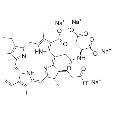 Talaporfin sodium Structure