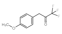 1,1,1-trifluoro-3-(4-methoxyphenyl)propan-2-one结构式