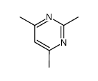 Pyrimidine, 2,4,6-trimethyl- (6CI,7CI,8CI,9CI)结构式