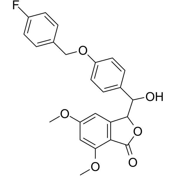 Anti-inflammatory agent 21结构式