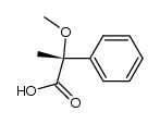 (R)-(-)-2-methoxy-2-phenylpropionic acid Structure