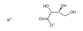 potassium-L-threonate结构式