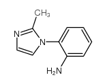 2-(2-甲基-1H-咪唑-1-基)苯胺结构式