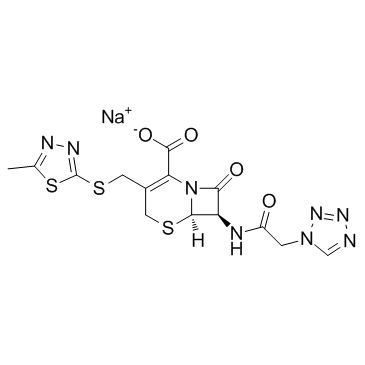 Cephazolin sodium Structure