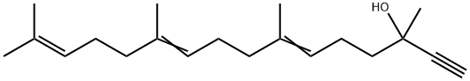 3,7,11,15-Tetramethyl-6,10,14-hexadecatrien-1-yn-3-ol Structure