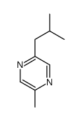 2-Methyl-5-isobutylpyrazine结构式