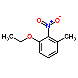 1-乙氧基-3-甲基-2-硝基苯结构式