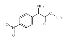 甲基-2-氨基-2-(4-硝基苯基)乙酸甲酯结构式