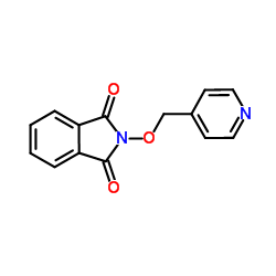 2-(4-Pyridinylmethoxy)-1H-isoindole-1,3(2H)-dione结构式