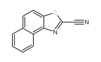 萘并[1,2-d]噻唑-2-甲腈结构式