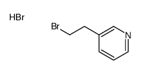 3-(2-溴乙基)吡啶氢溴酸结构式