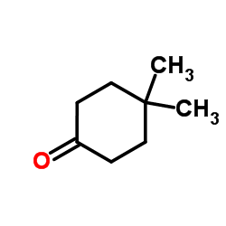 4,4-Dimethylcyclohexanone Structure