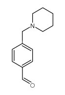 4-(哌啶-1-甲基)苯甲醛结构式