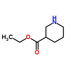 3-哌啶甲酸乙酯结构式