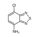 7-chloro-2,1,3-benzothiadiazol-4-amine Structure