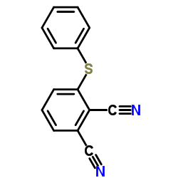 3-苯硫基邻苯二甲腈结构式