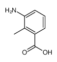 3-amino-2-methylbenzoic acid Structure