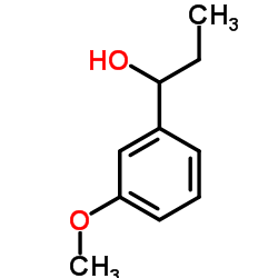 1-(3-甲氧基苯基)丙烷-1-醇结构式