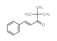 4,4-二甲基-1-苯基-1-戊烯-3-酮结构式