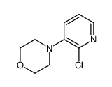 4-(2-氯-3-吡啶)吗啉结构式