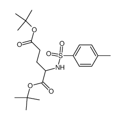 di-tert-butyl tosylglutamate Structure