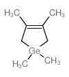 1H-Germole,2,5-dihydro-1,1,3,4-tetramethyl-结构式