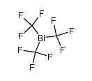tris(trifluoromethyl)bismuth Structure