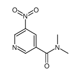 N,N-dimethyl-5-nitropyridine-3-carboxamide Structure