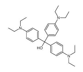 p,p',p''-tris(diethylamino)trityl alcohol结构式