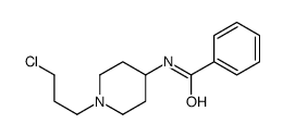 N-[1-(3-chloropropyl)piperidin-4-yl]benzamide结构式