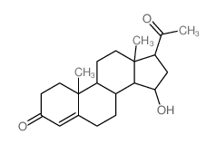 15.alpha.-Hydroxyprogesterone结构式