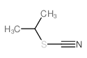 2-Thiocyanatopropane Structure