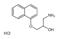Nor Propranolol Hydrochloride Structure