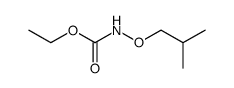 isobutoxycarbamic acid ethyl ester Structure