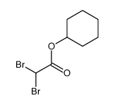 cyclohexyl 2,2-dibromoacetate Structure