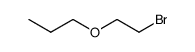 2-bromoethyl n-propyl ether Structure