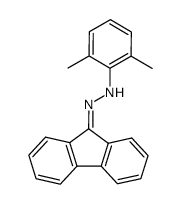 fluorenone 2,6-dimethylphenylhydrazone Structure