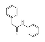 N,2-diphenylethanethioamide结构式