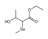 ethyl 3-hydroxy-2-methylselanylbutanoate结构式