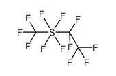 (trifluoromethyl)(pentfaluoroethyl)tetrafluorosulfur(VI)结构式