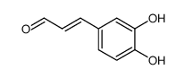 caffeoylaldehyde Structure