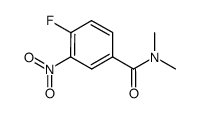 4-fluoro-N,N-dimethyl-3-nitrobenzamide Structure