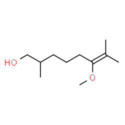 6-methoxy-2,7-dimethyloct-6-en-1-ol Structure
