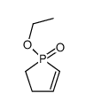1-ethoxy-2,3-dihydro-1λ5-phosphole 1-oxide Structure