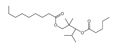 [(3R)-2,2,4-trimethyl-3-pentanoyloxypentyl] nonanoate Structure