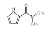 1H-Pyrrole-2-carboxamide,N,N-dimethyl-(9CI) Structure