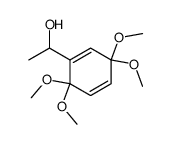 1-(2,2,5,5-Tetramethoxycyclohexadienyl)ethanol结构式