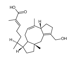 (6α,10β,11α,19E)-24-Hydroxyophiobola-2,7,19-trien-21-oic acid picture