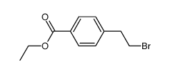 ethyl 4-(2-bromoethyl)benzoate Structure